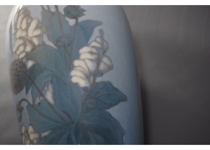 Vase  Royal Copenhagen Porcelain  1925 - Signé Catherine Helene Zernichow-photo-7