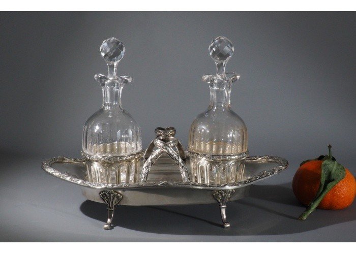 Crystal Condiment Set  Saint-louis-photo-4