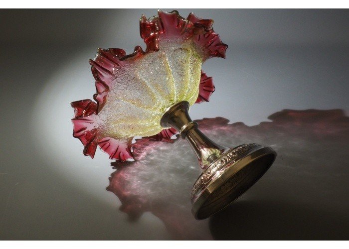 Coupe en verre Suède, années 1900 -photo-4