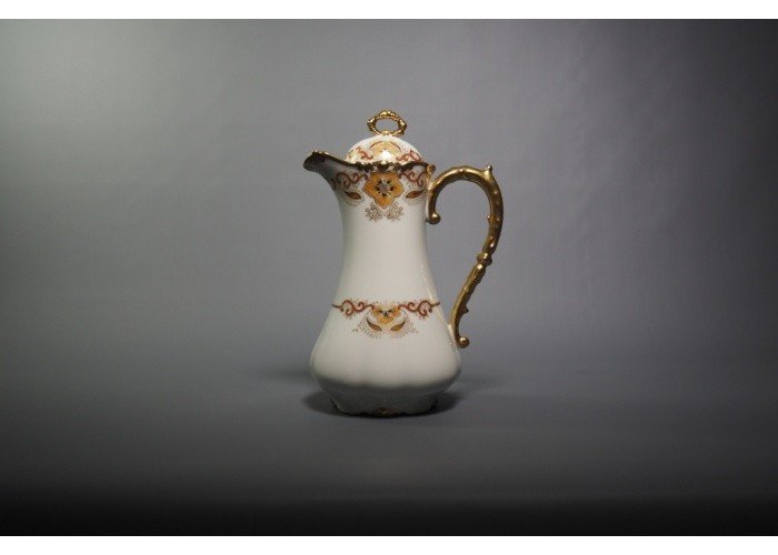 Porcelain French Coffee Pot - Limoges, Paroutaud Frères-photo-2
