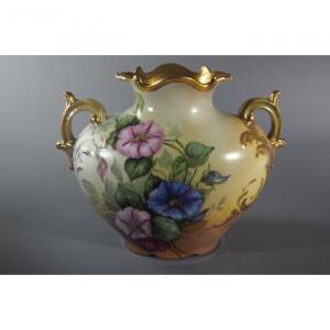 Porcelain Vase - Jean Pouyat -limoges