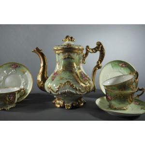 Porcelain Tea Set - Limoges, Boisbertrand