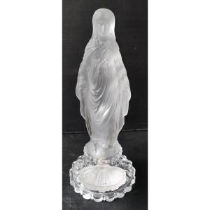 Baccarat Antique Baccarat Virgin Frosted Crystal High 26 Cm