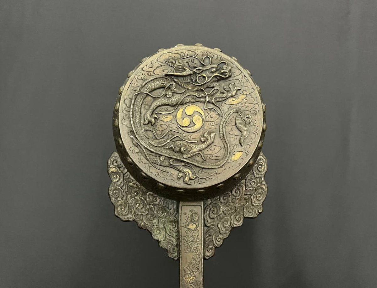 Brûle-parfum Japonais En Bronze-photo-4