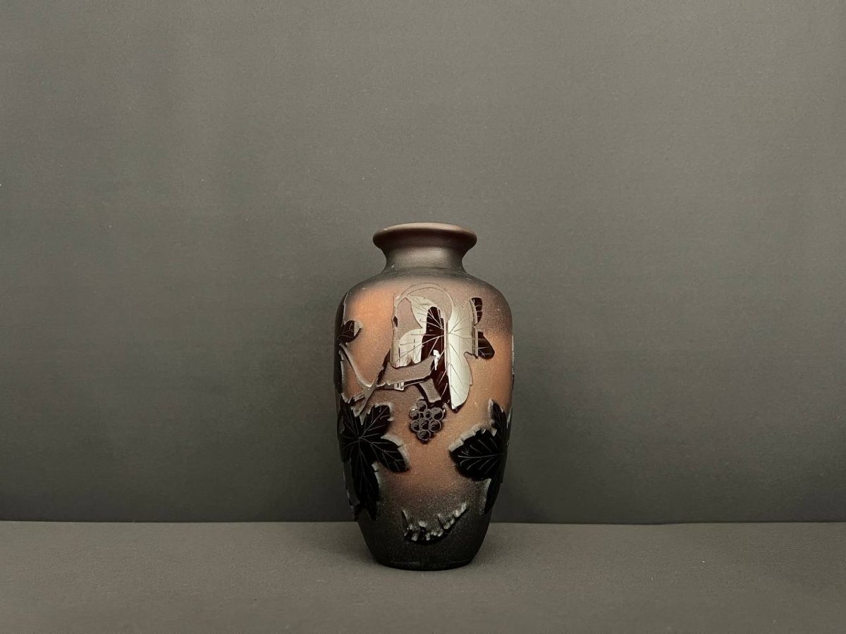 Vase En Verre Gravé – La Rochère-photo-3