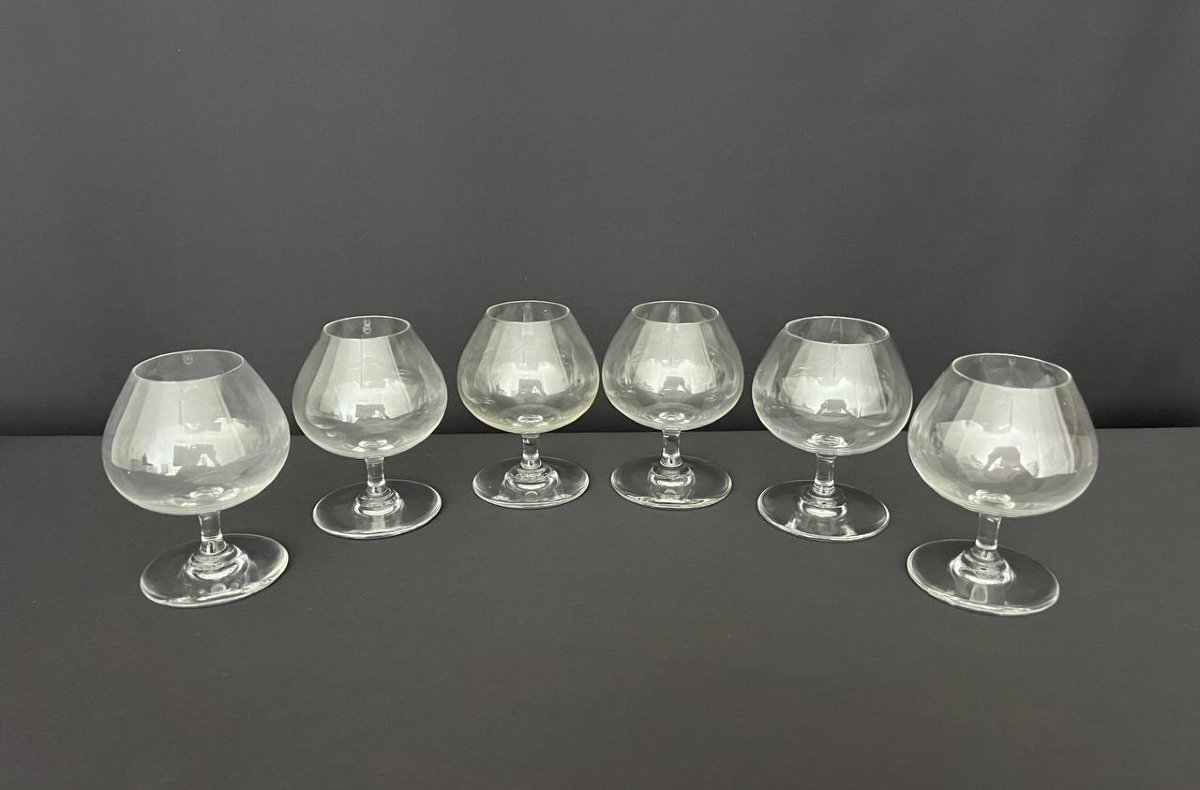 Baccarat - service à cognac en cristal -photo-3