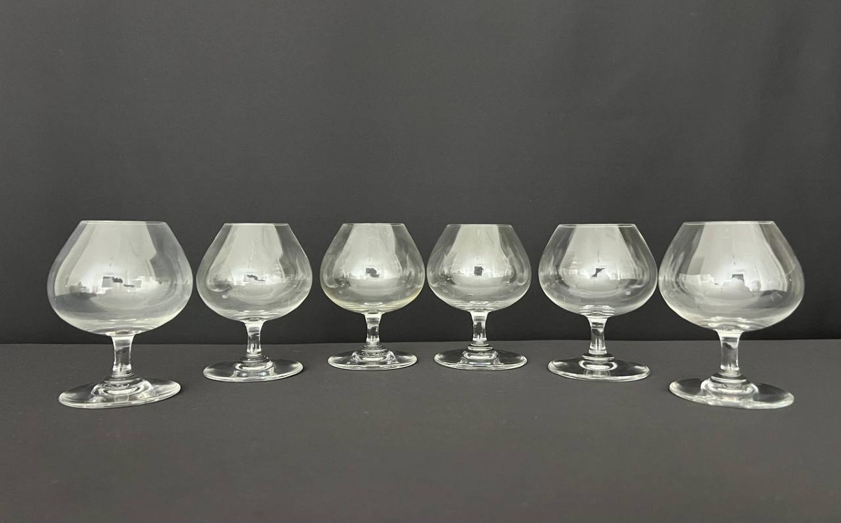 Baccarat - service à cognac en cristal 
