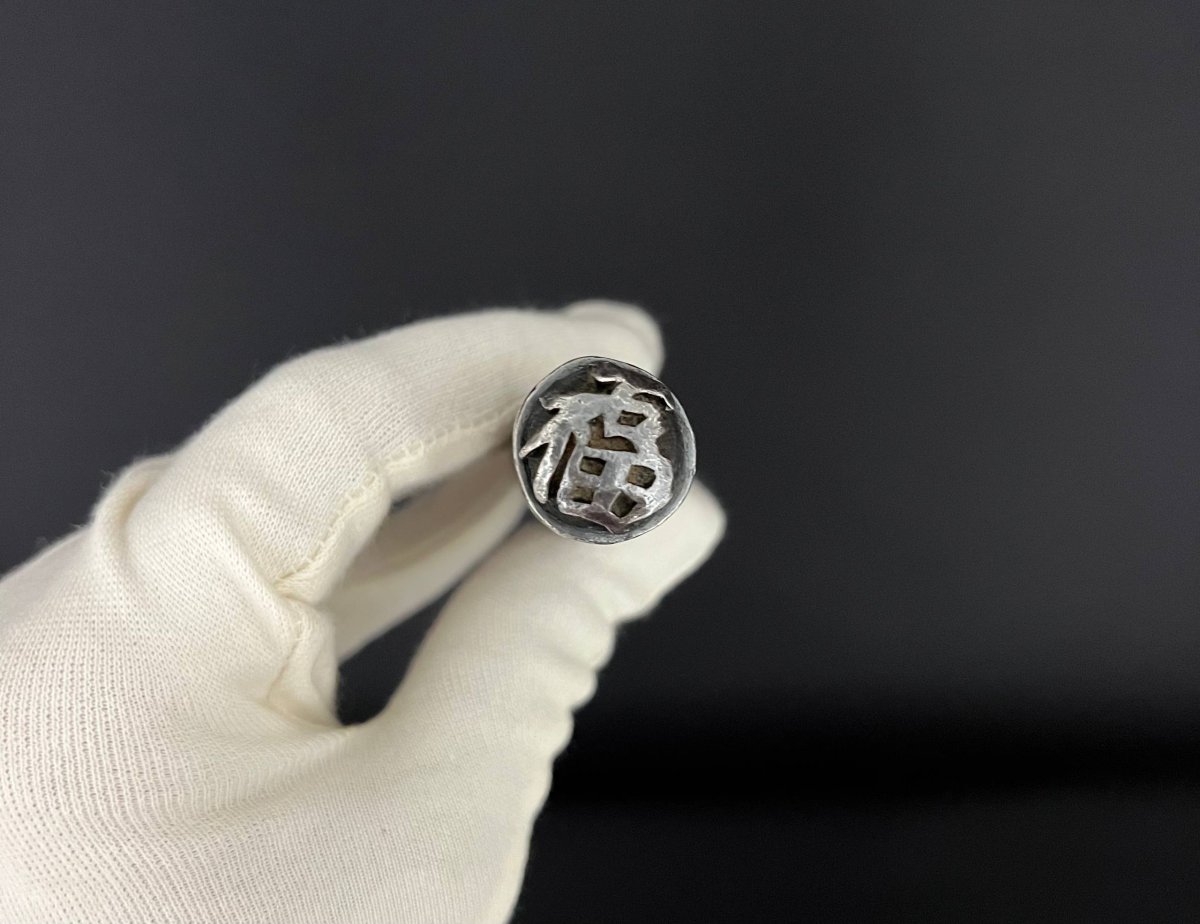 Antique Asian Umbrella Handle - Chinese Dragon-photo-5