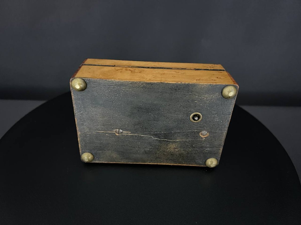 Boîte à musique ancienne -  Suisse, fin du XIXe siècle-photo-4
