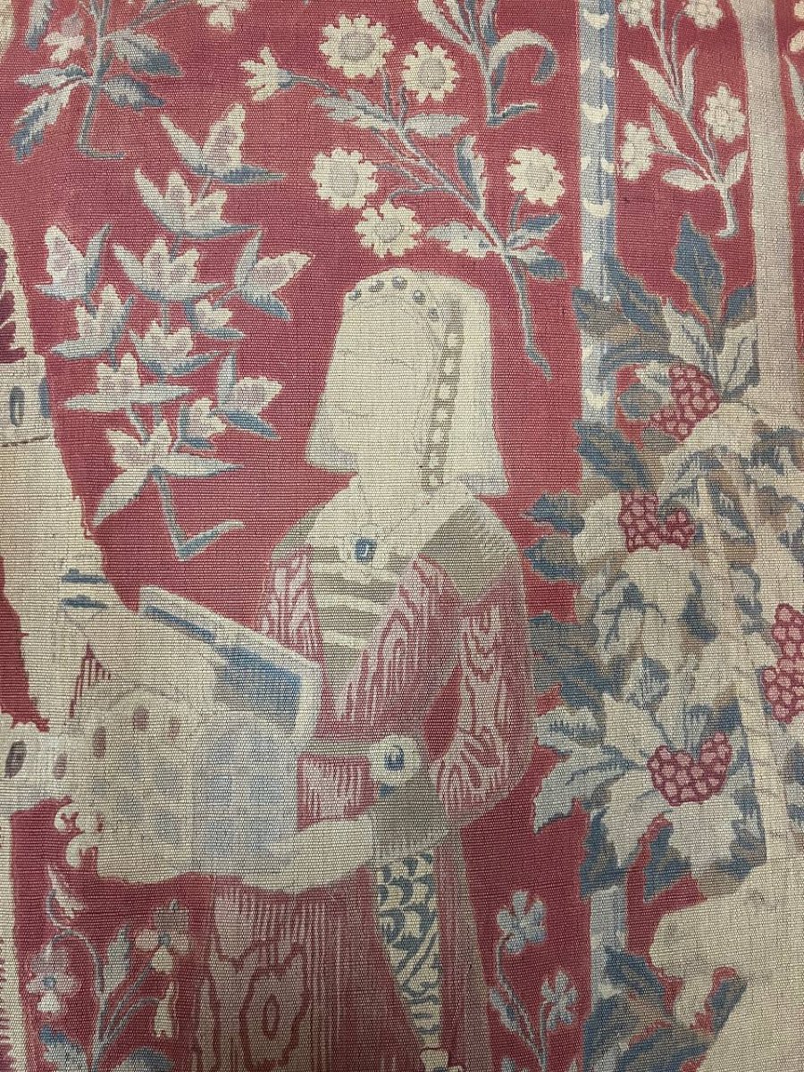 Large Tapestry “the Lady And The Unicorn” – “to My Only Desire”-photo-5