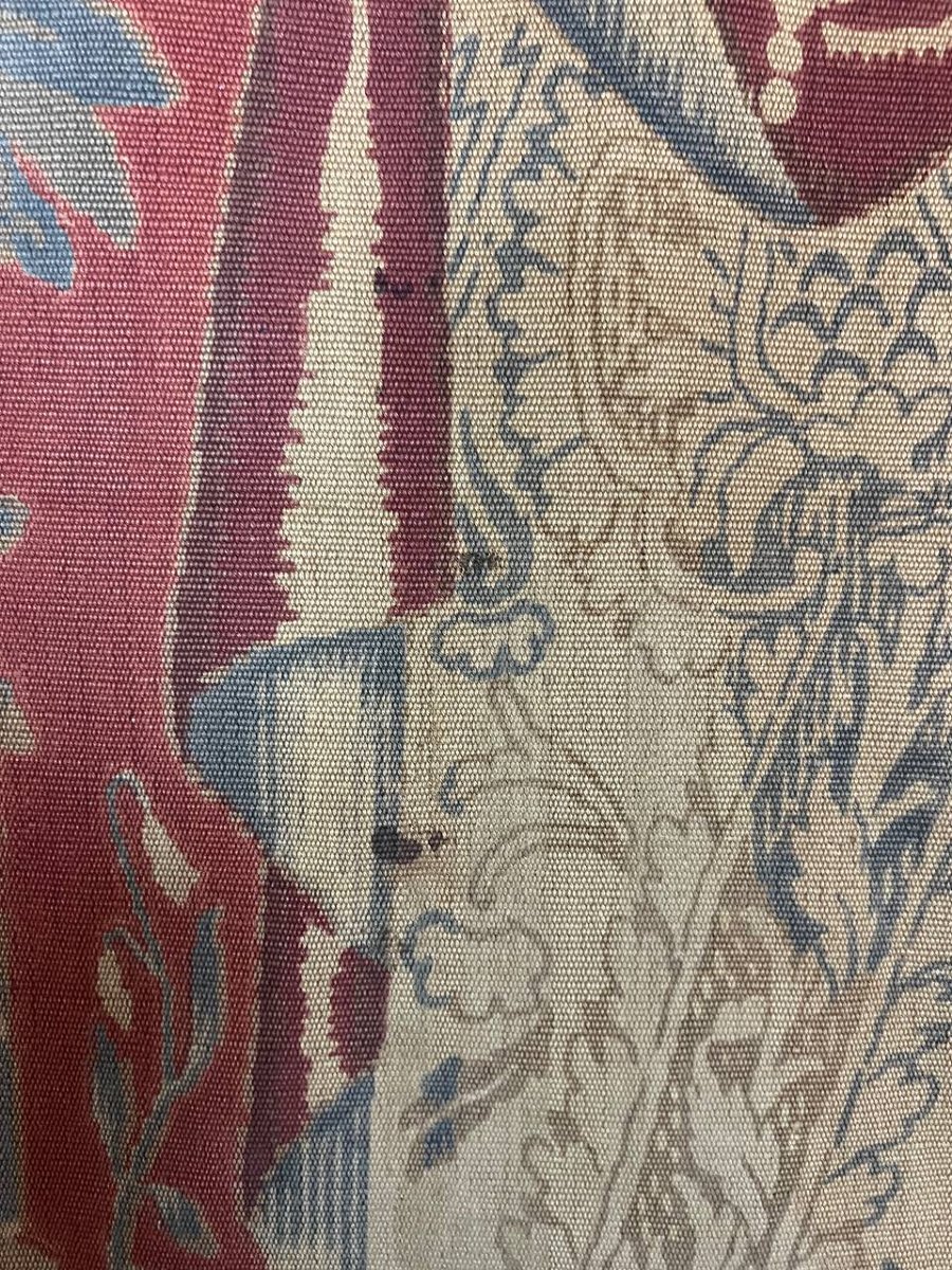 Large Tapestry “the Lady And The Unicorn” – “to My Only Desire”-photo-8