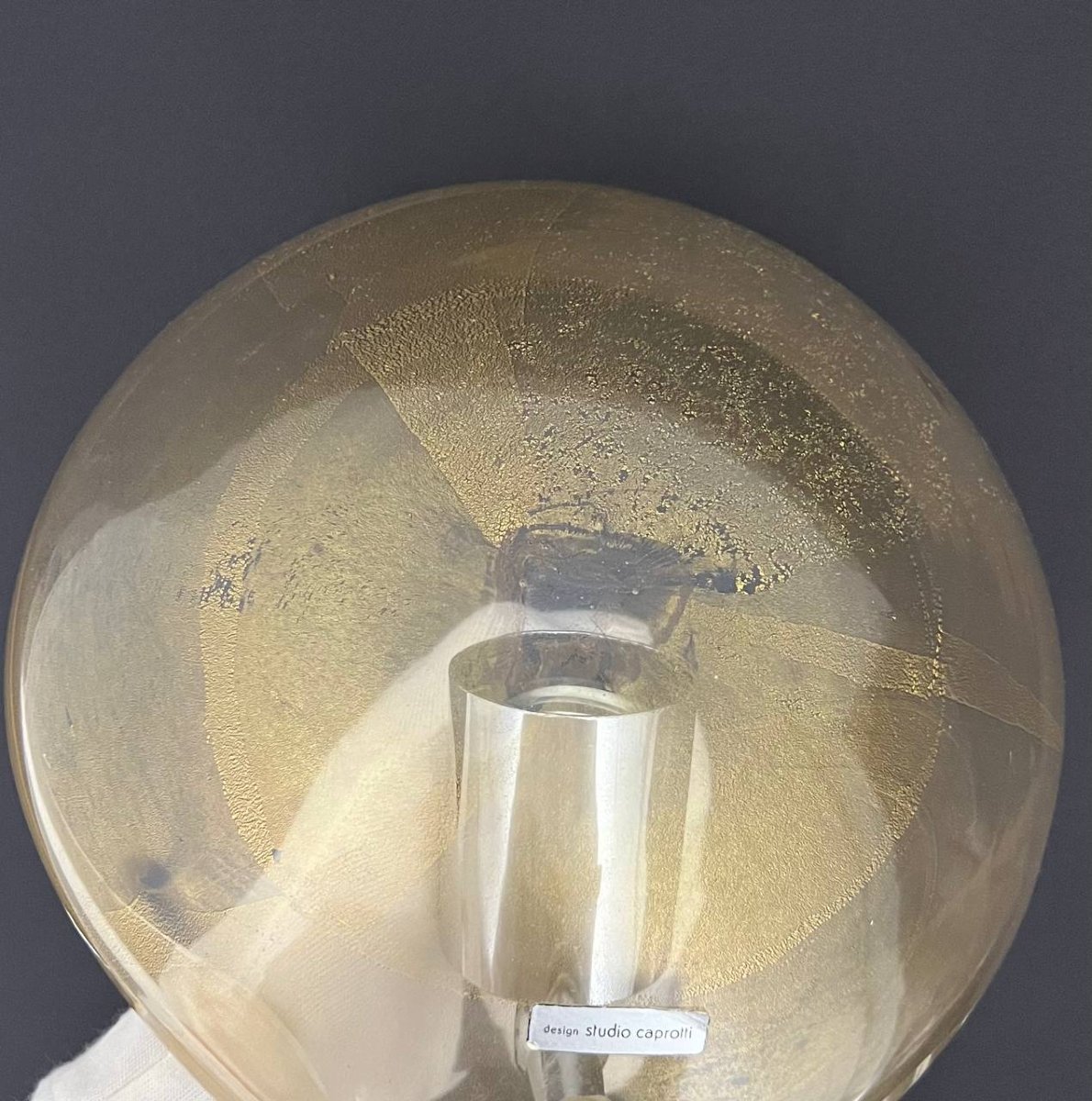 Pair Of Designer Murano Glass Wall Lights – Studio Caprotti-photo-3