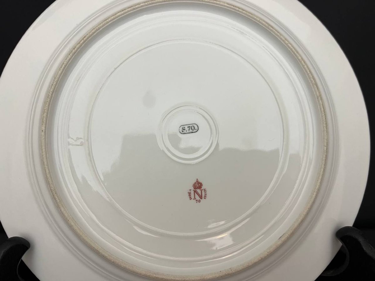 Large Sèvres Porcelain Plate-photo-1