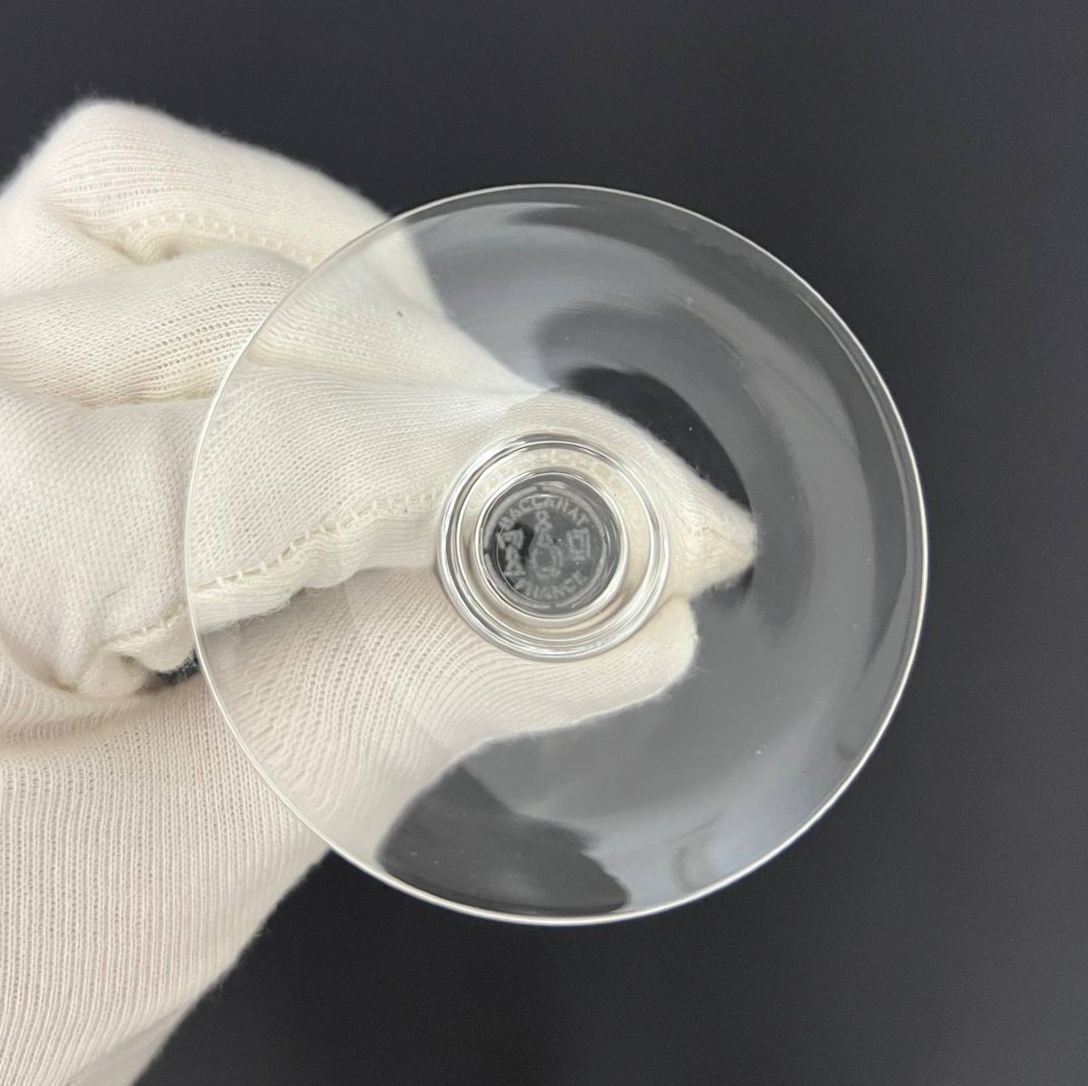 Baccarat “sévigné” Crystal Service - Decanter And 11 Glasses-photo-3