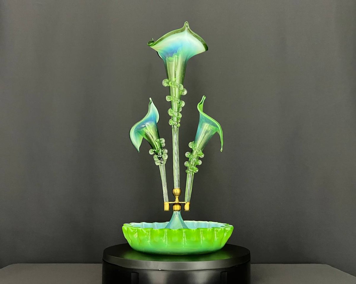 Large Table Thrift Store – Art Nouveau Style-photo-3