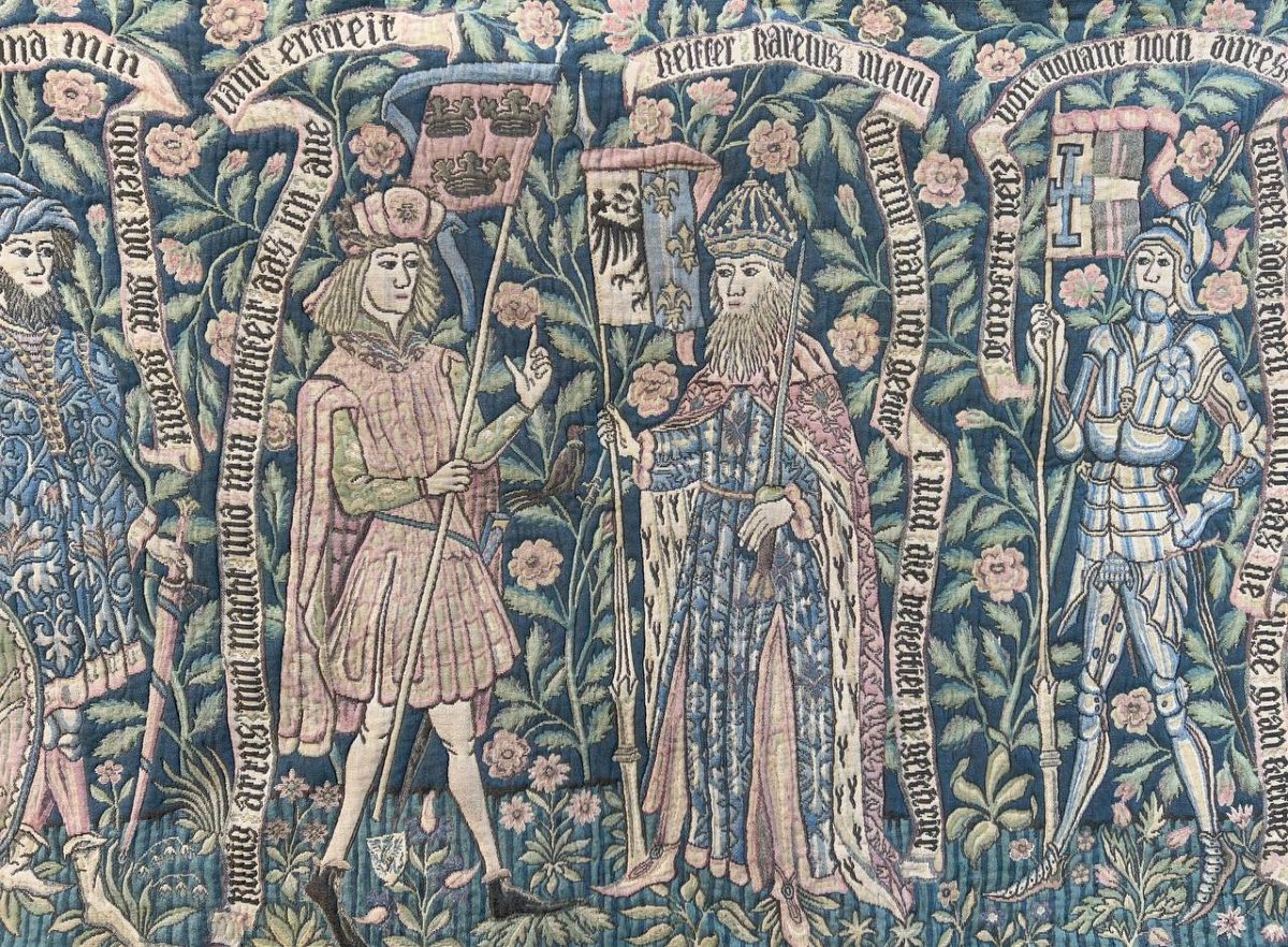 Tapisserie murale – style médiéval – manufacture française-photo-2