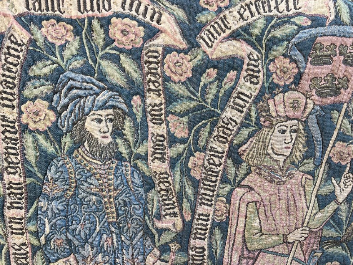 Tapisserie murale – style médiéval – manufacture française-photo-1