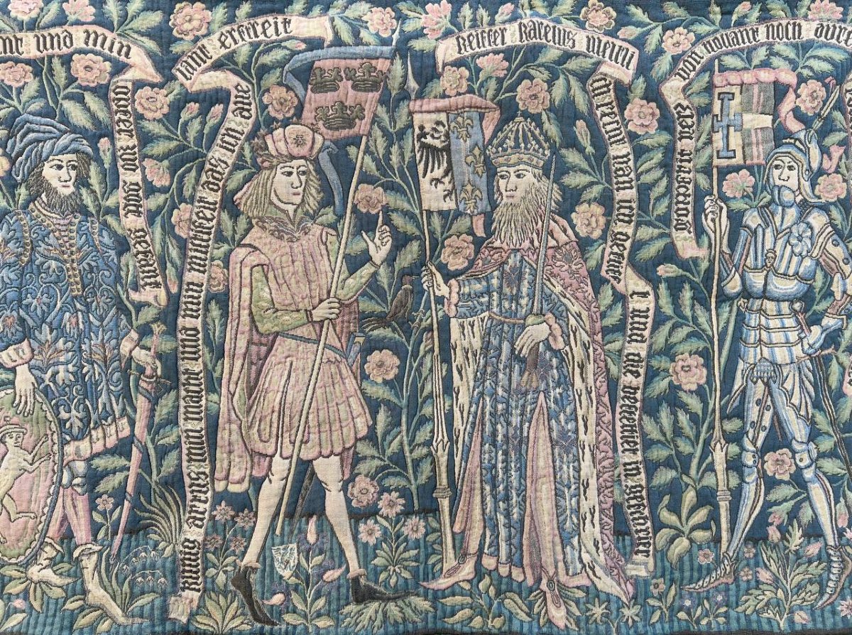 Tapisserie murale – style médiéval – manufacture française-photo-5