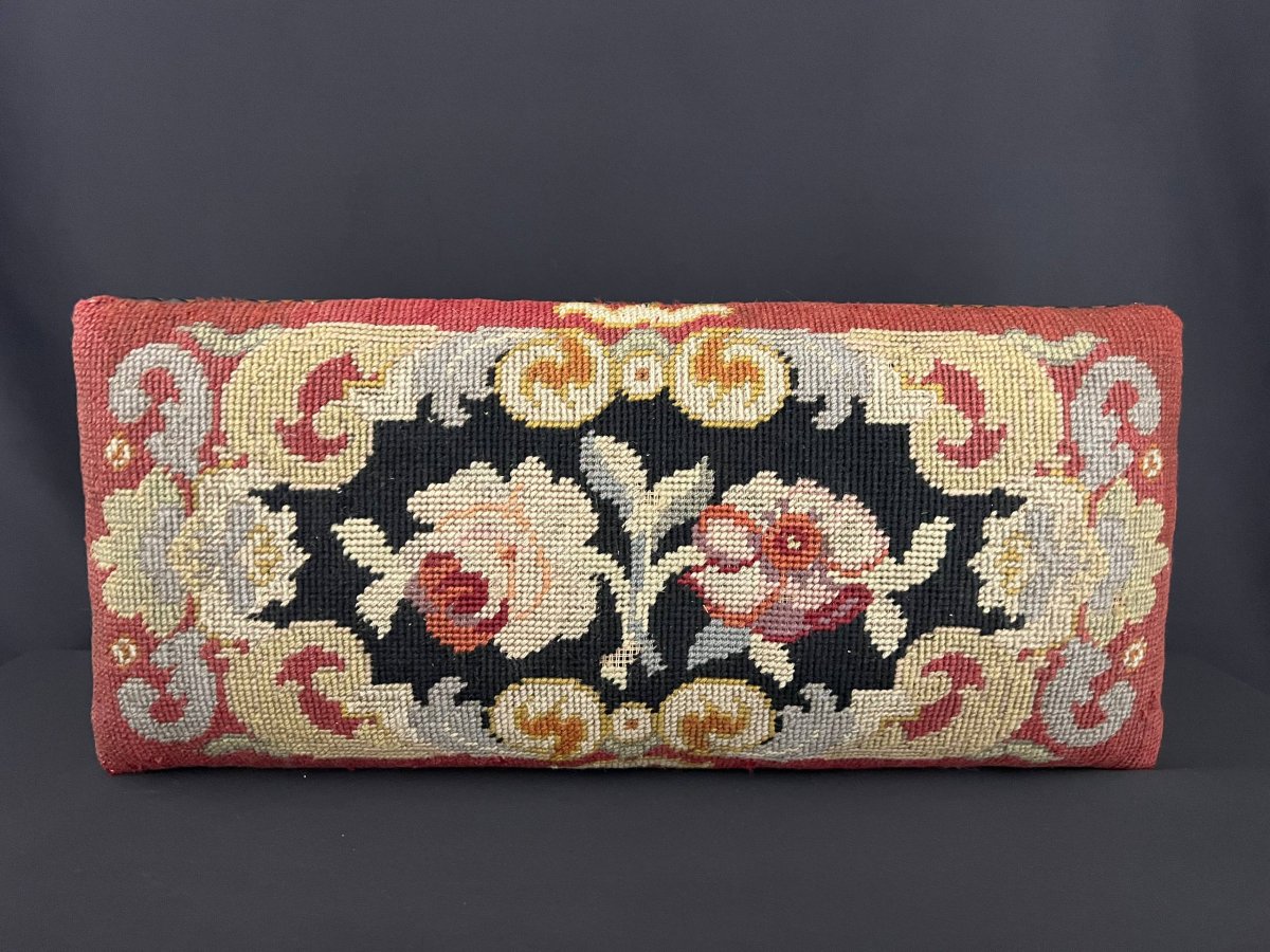 Louis XV Style Long Foot Stool-photo-4