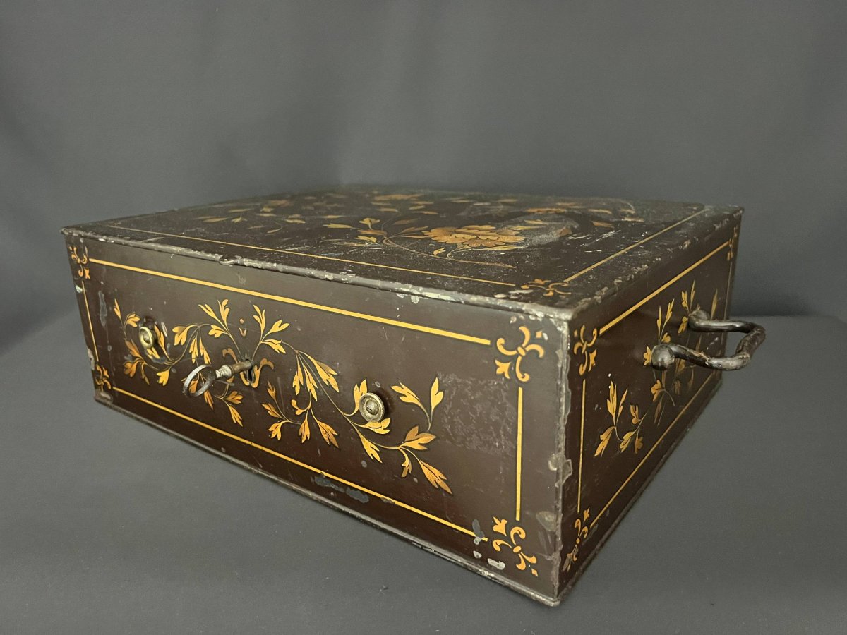 Coffre-fort ancien Fichet à Paris à double sécurité.-photo-6