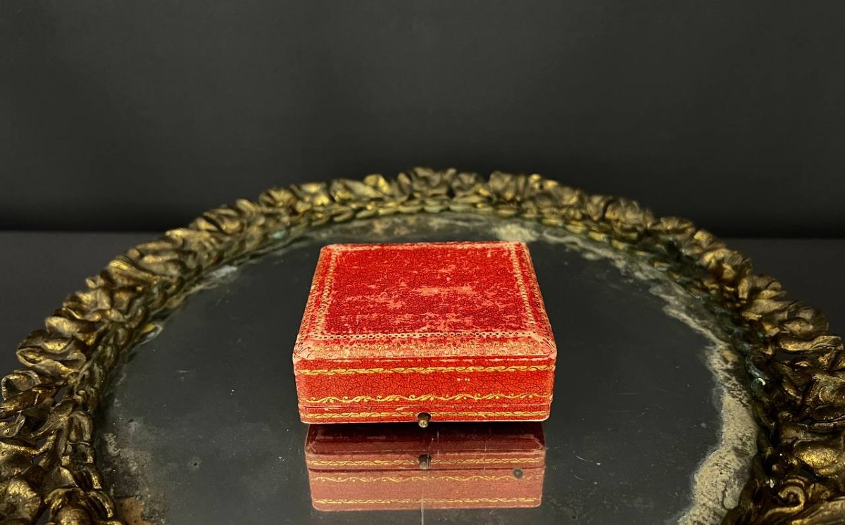 Ensemble boutons de manchette et boutons de plastron anciens-photo-6
