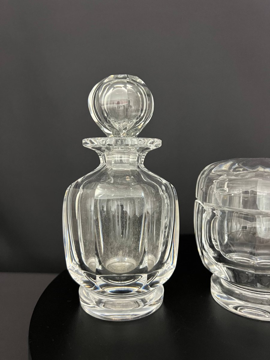 Nécessaire de toilette en cristal Baccarat, modèle Malmaison-photo-3