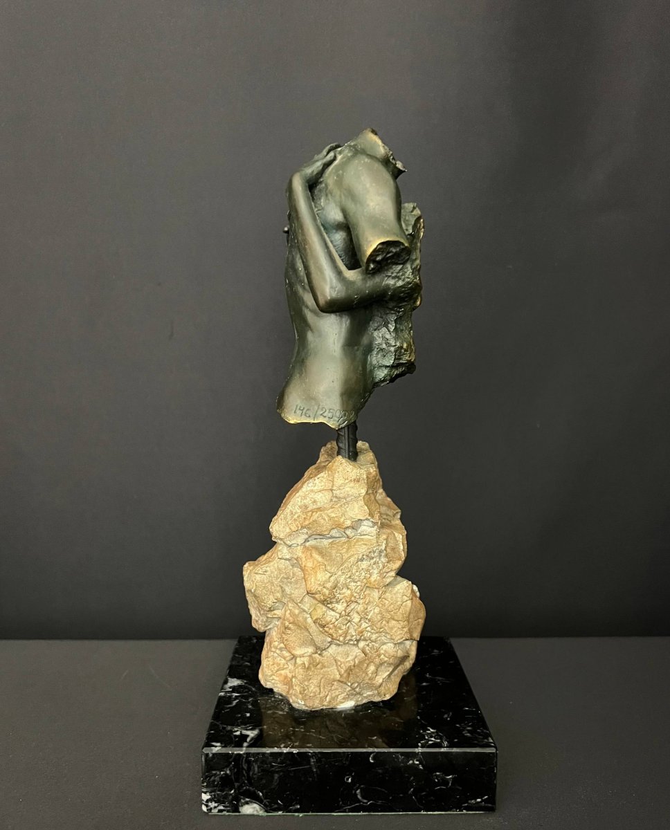 José Luis Casasola, Contemporary Sculpture In Patinated Bronze-photo-1