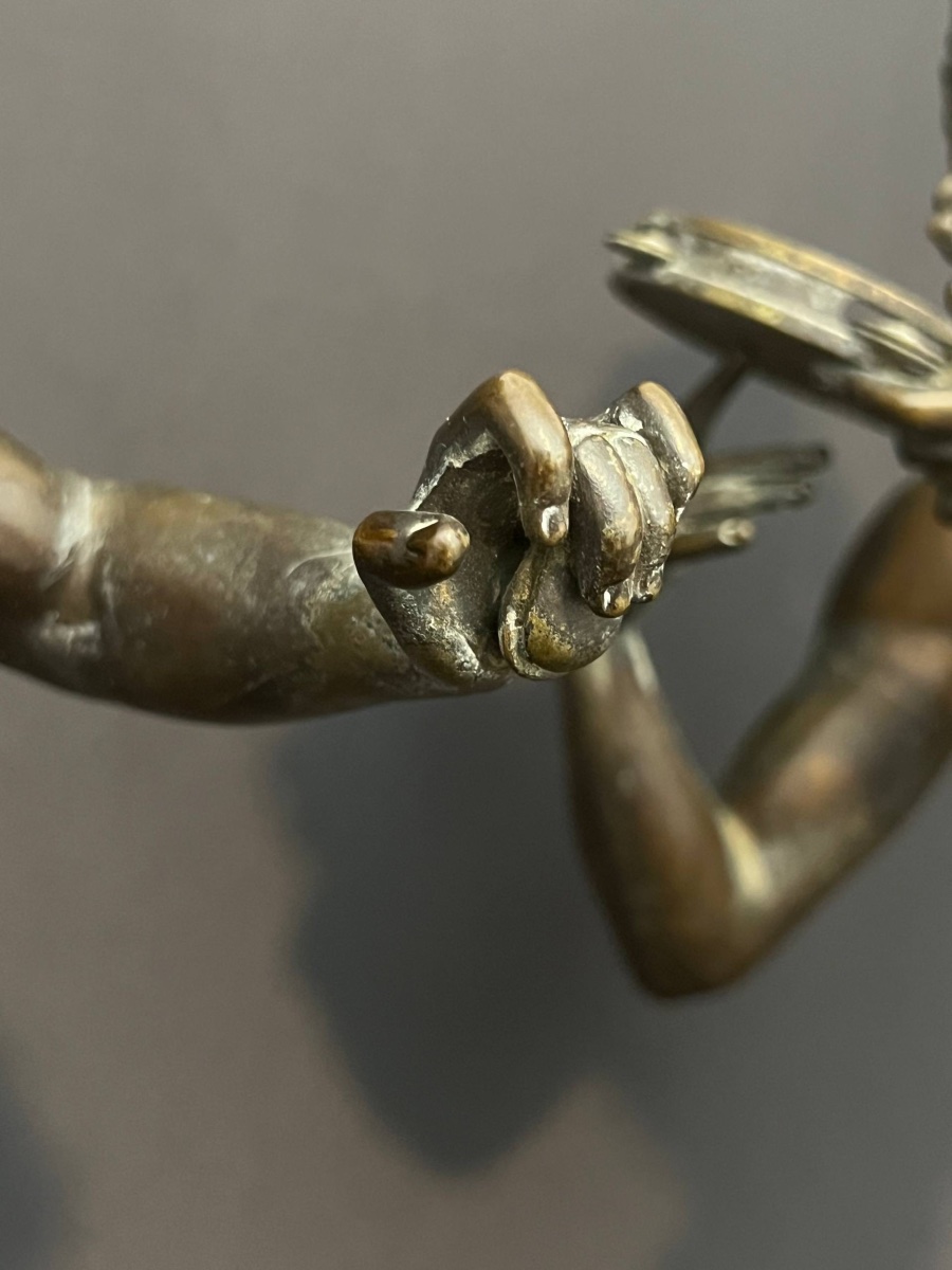 Two Bronze Statuettes By Francisque J. Duret And édouard Quesnel, 19th Century-photo-8