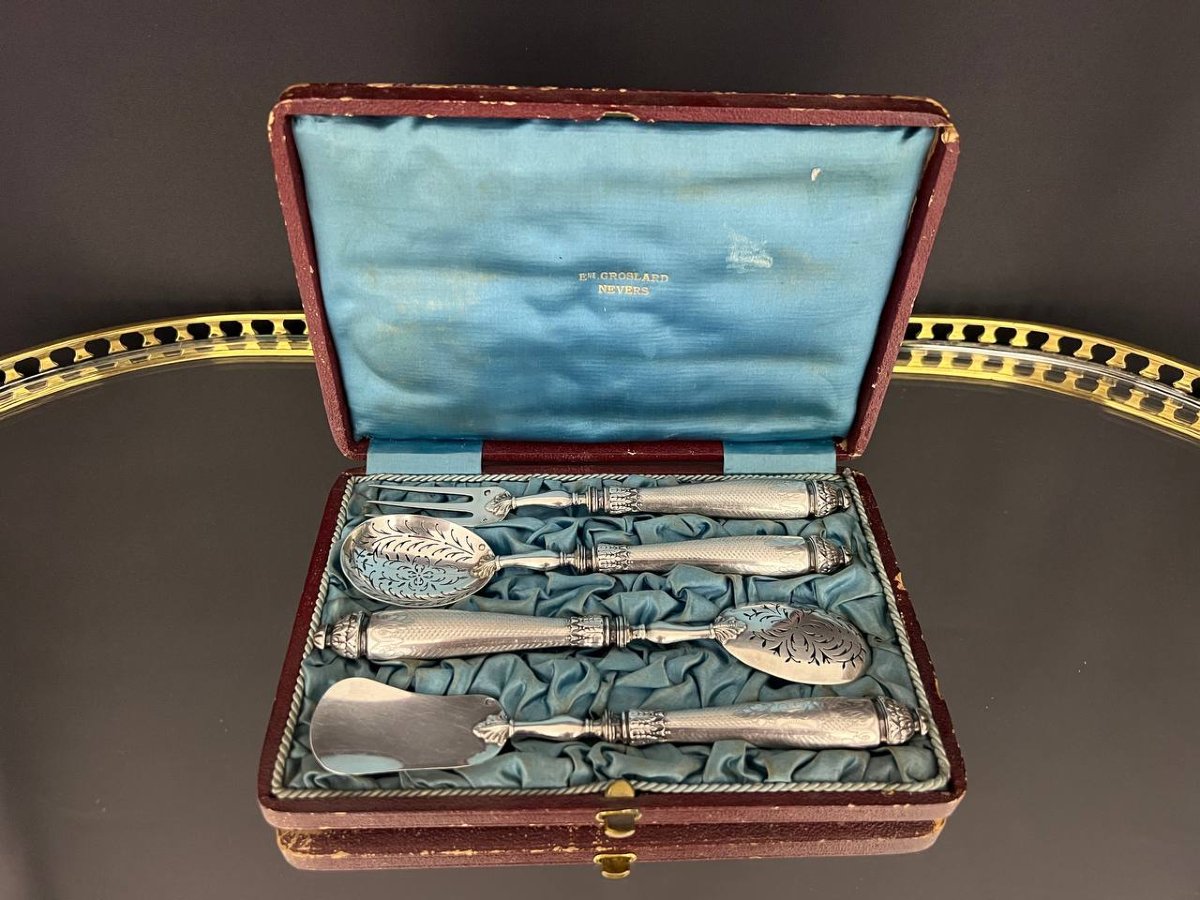 Silver Dessert Set