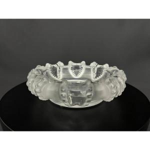 Lalique France Crystal Ashtray, Cannes Model (octopus)