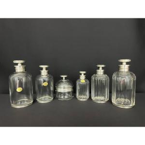 Nécessaire de toilette en cristal Seiler « Opaline Cristal de Sèvres »