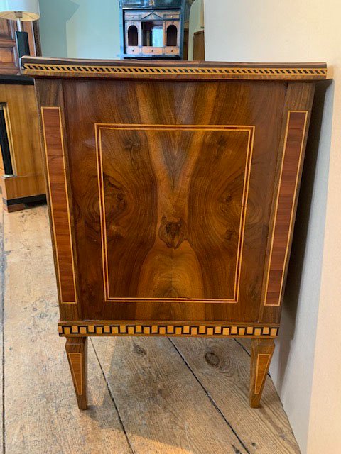 Louis XVI Chest Of Drawers, Circa 1780, Made Of Walnut, Hopfengärtner-photo-3