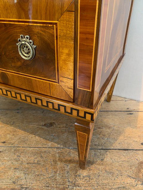 Louis XVI Chest Of Drawers, Circa 1780, Made Of Walnut, Hopfengärtner-photo-8