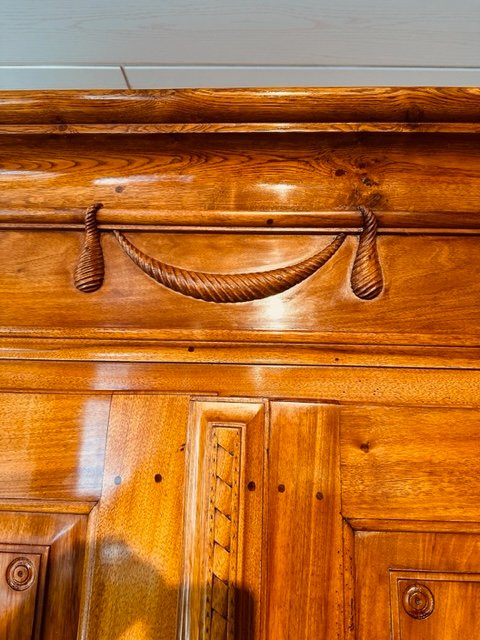 Très belle armoire Louis XVI-photo-8