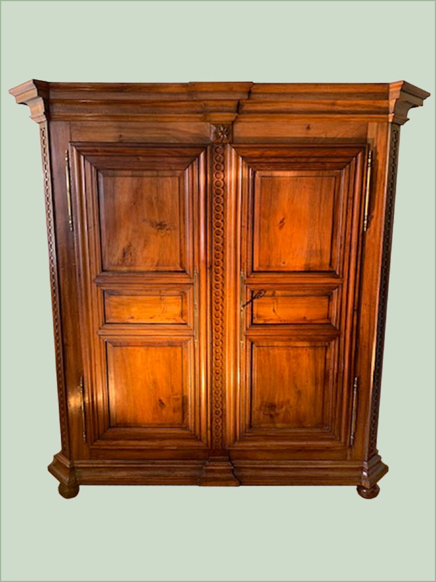 Louis XVI-style Cabinet Made Of Solid Walnut