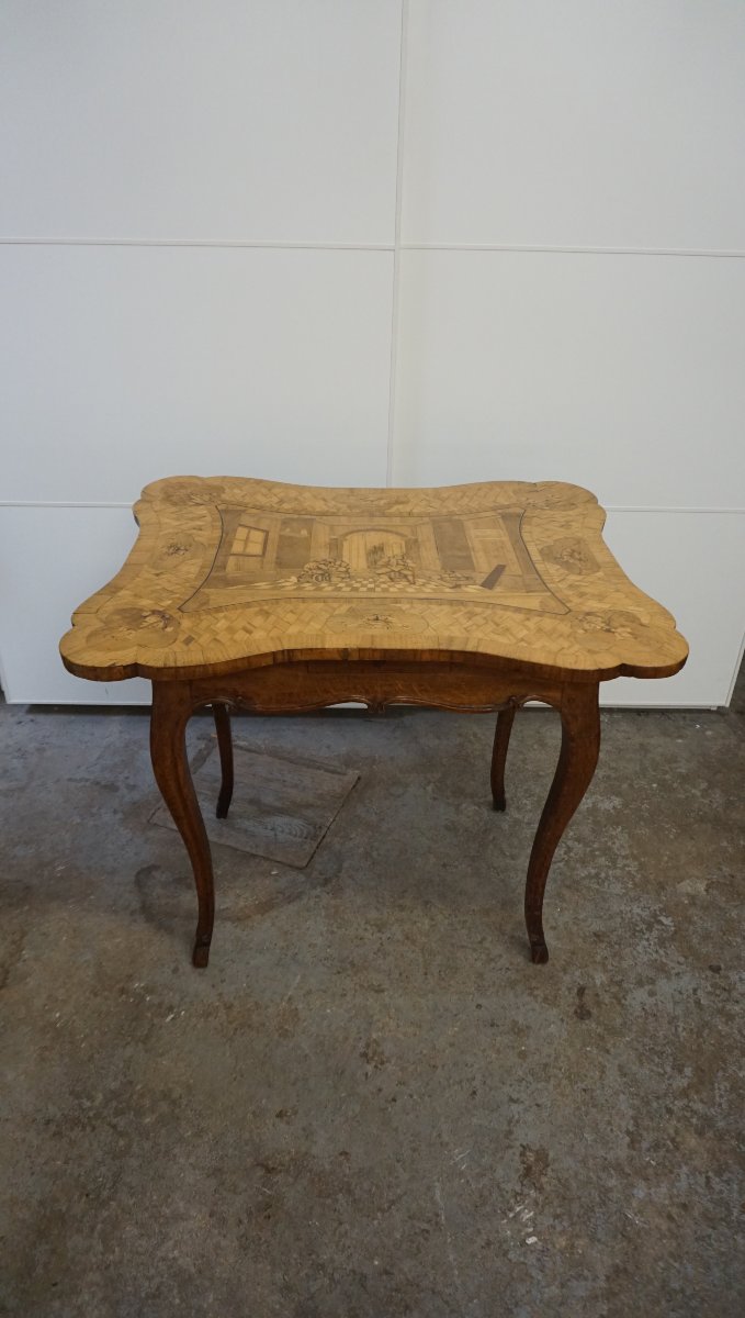 Table d'appoint du XVIIIe siècle-photo-2