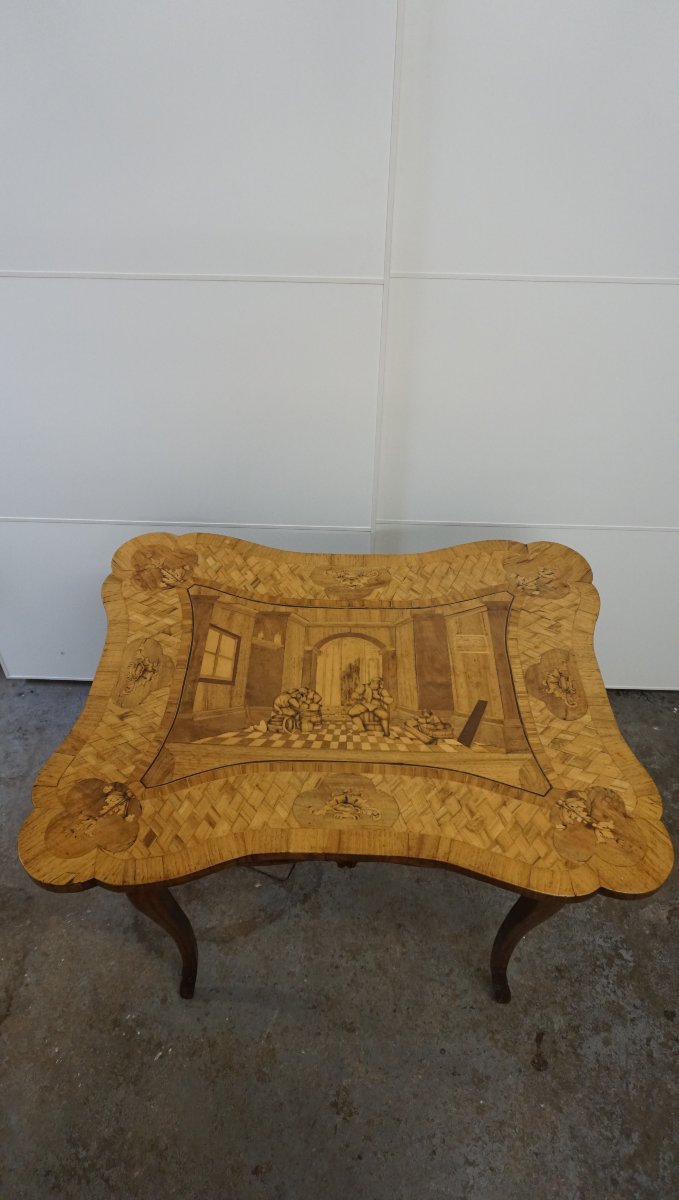Table d'appoint du XVIIIe siècle-photo-4