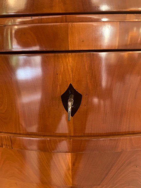 Biedermeier Corner Cabinet/display Case-photo-4