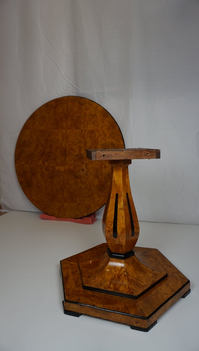 Table ronde Biedermeier-photo-4