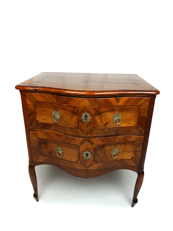 Commode baroque à deux tiroirs-photo-2