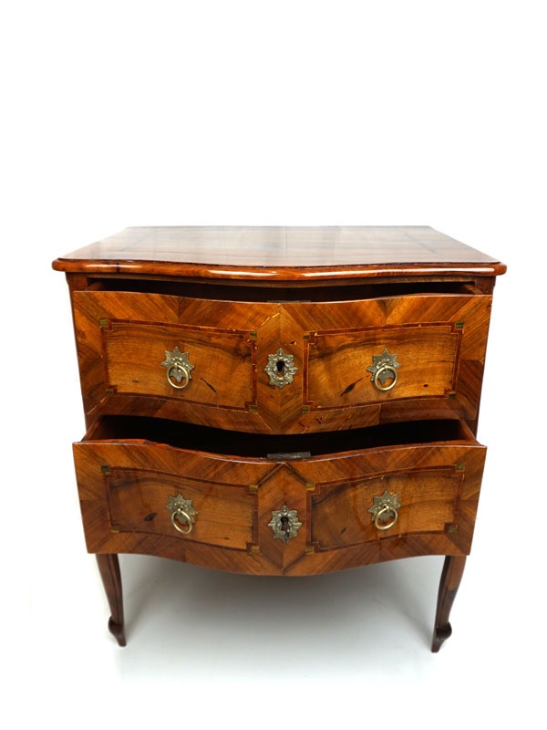 Commode baroque à deux tiroirs-photo-3