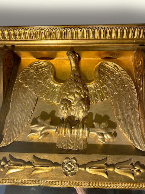 Console Empire avec miroir, 1800-1810-photo-3