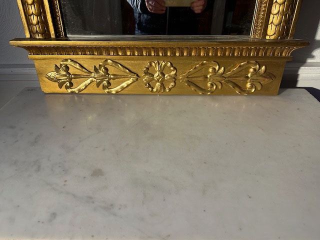 Console Empire avec miroir, 1800-1810-photo-8