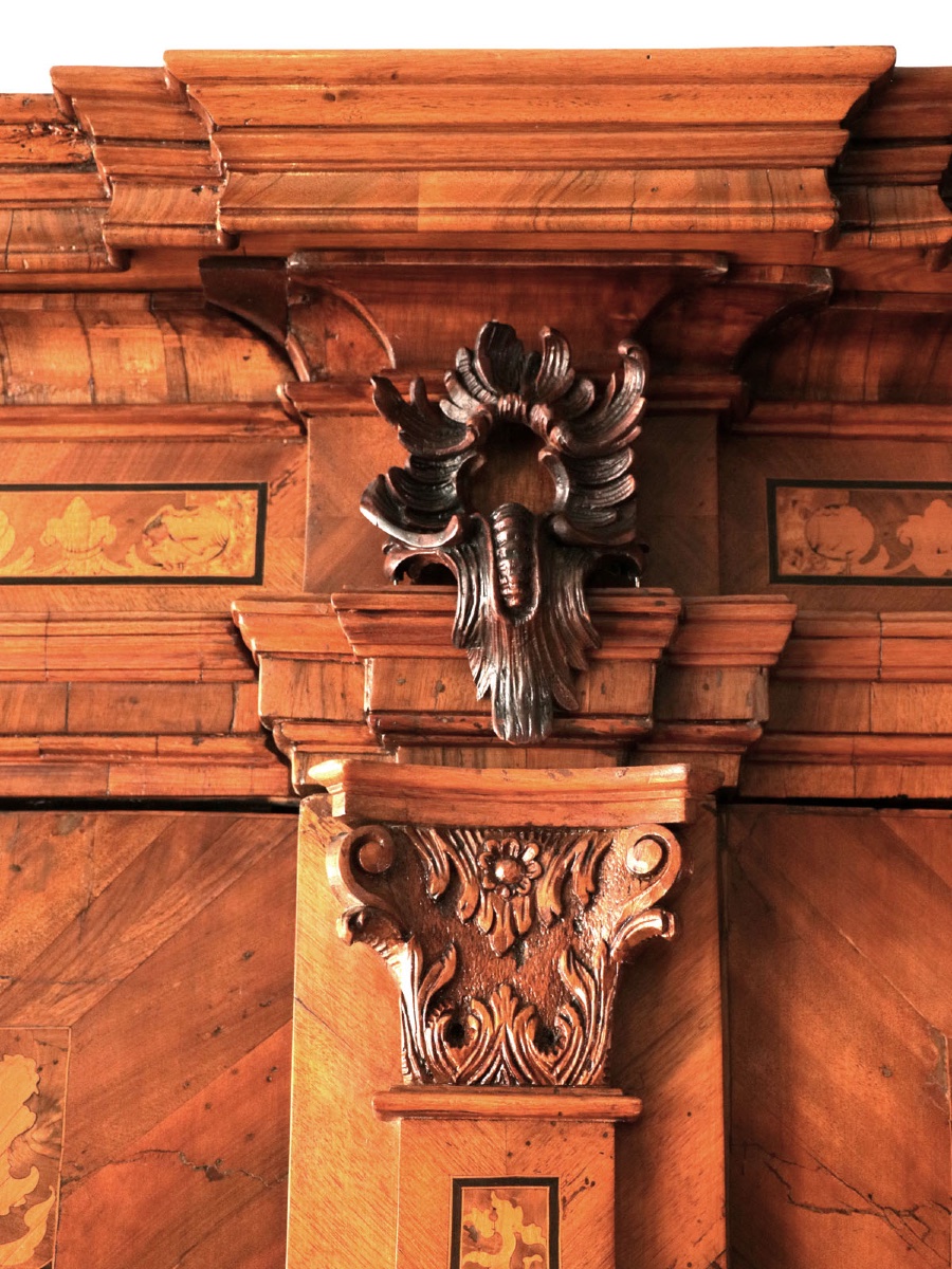 A Baroque-style Ceremonial Cabinet (maria Theresa Period) Worthy Of A Museum-photo-2