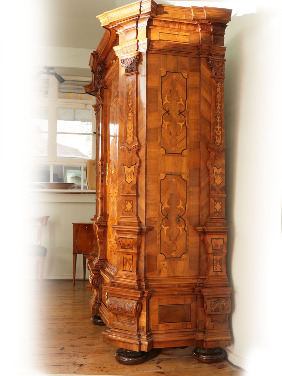 A Baroque-style Ceremonial Cabinet (maria Theresa Period) Worthy Of A Museum-photo-4