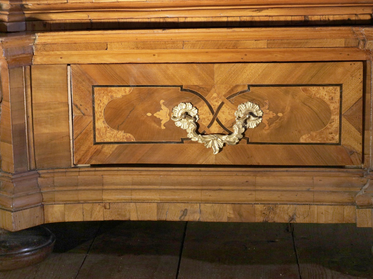 A Baroque-style Ceremonial Cabinet (maria Theresa Period) Worthy Of A Museum-photo-7