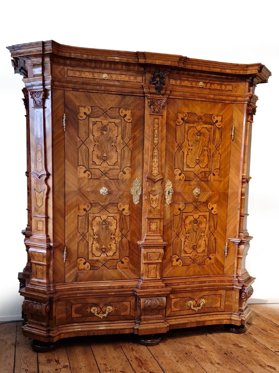 A Baroque-style Ceremonial Cabinet (maria Theresa Period) Worthy Of A Museum