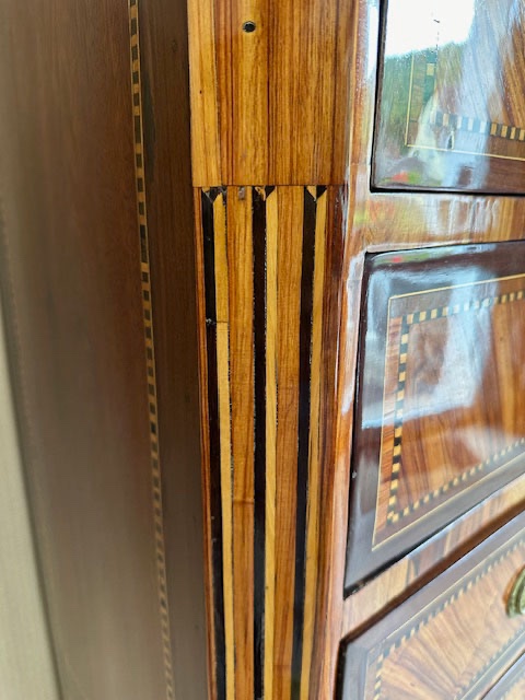 Ravissant chiffonnier Louis XVI, vers 1770-photo-6