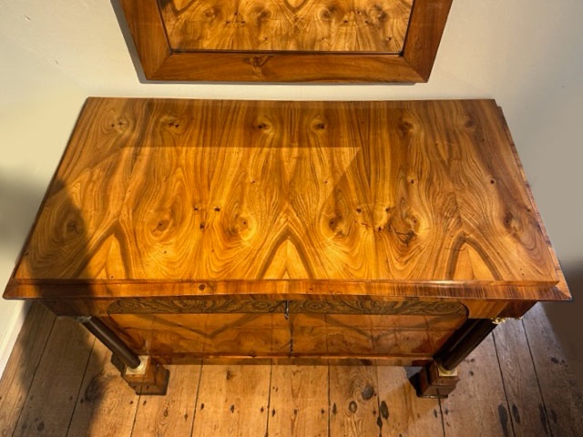 Ensemble Biedermeier en noyer-photo-2