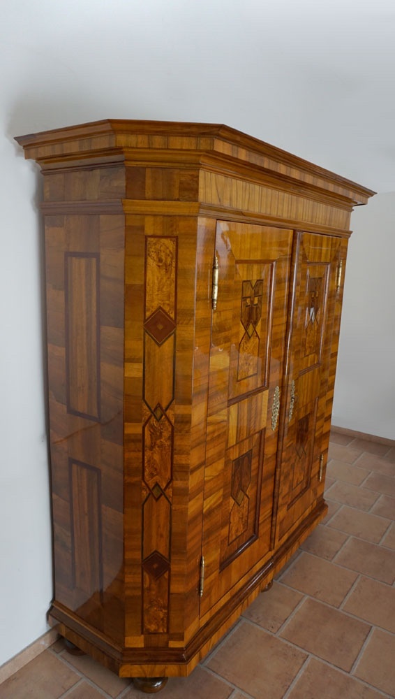 Armoire d'entrée baroque, fin du XVIIIe siècle-photo-2